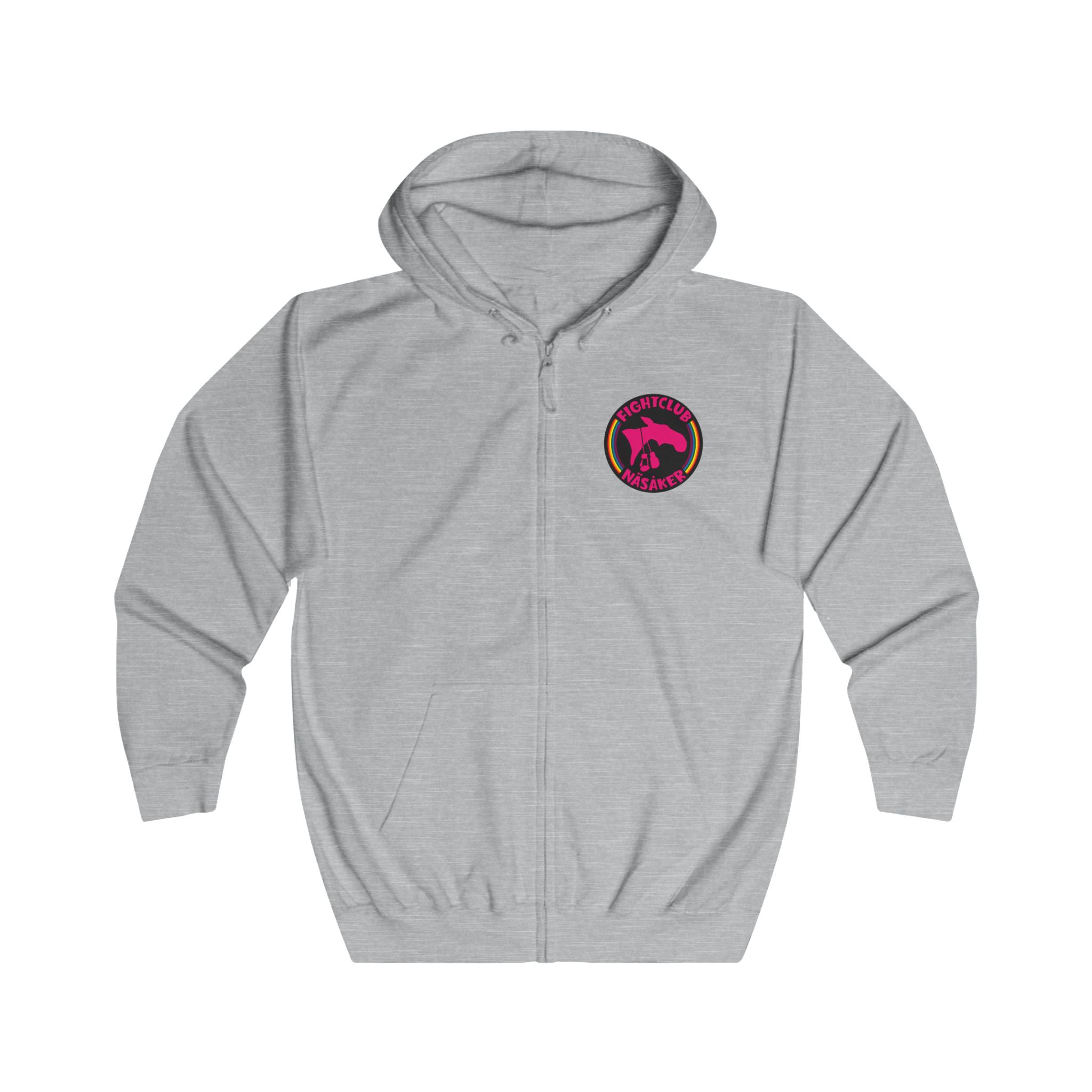 Fight Club Nasaker Unisex Full Zip Hoodie - Stylish & Cozy