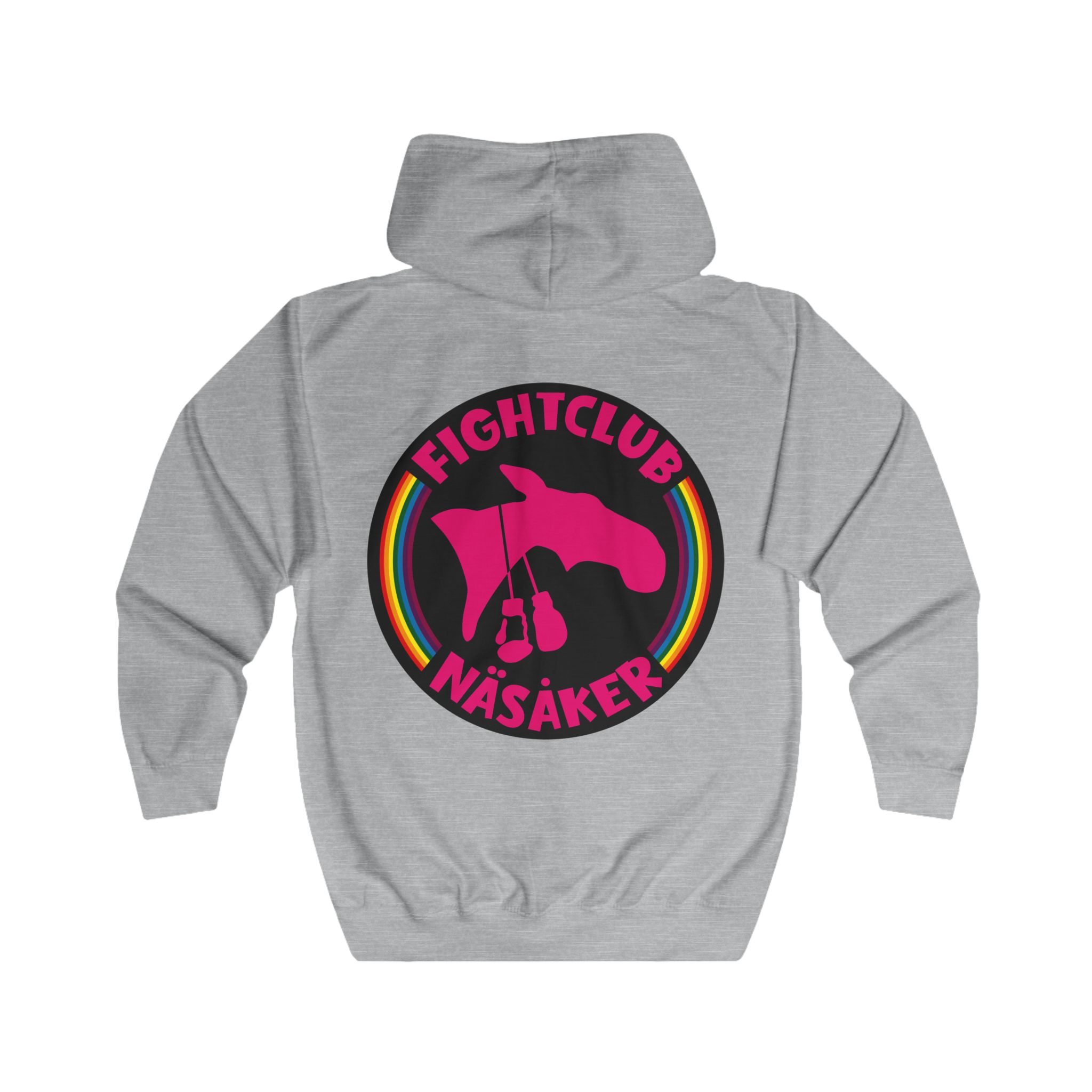 Fight Club Nasaker Unisex Full Zip Hoodie - Stylish & Cozy - Bild 2