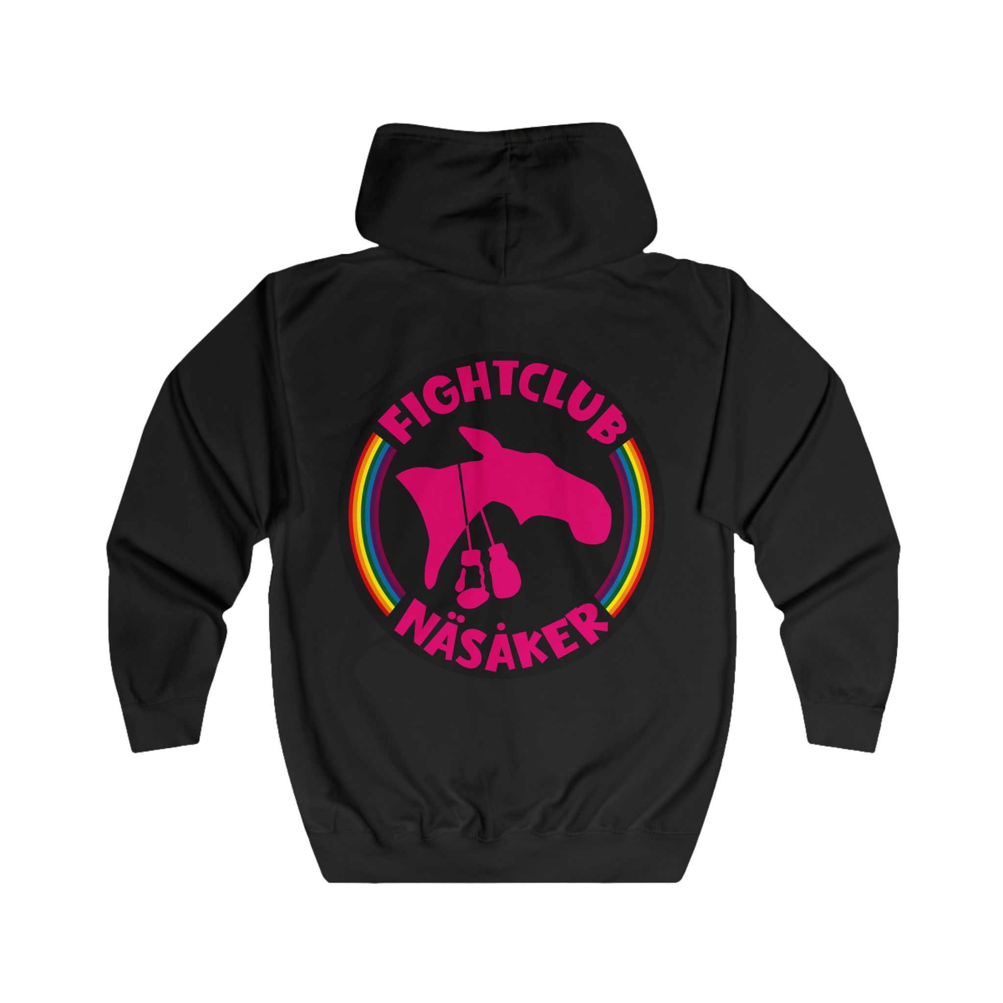 Fight Club Nasaker Unisex Full Zip Hoodie - Stylish & Cozy - Bild 4